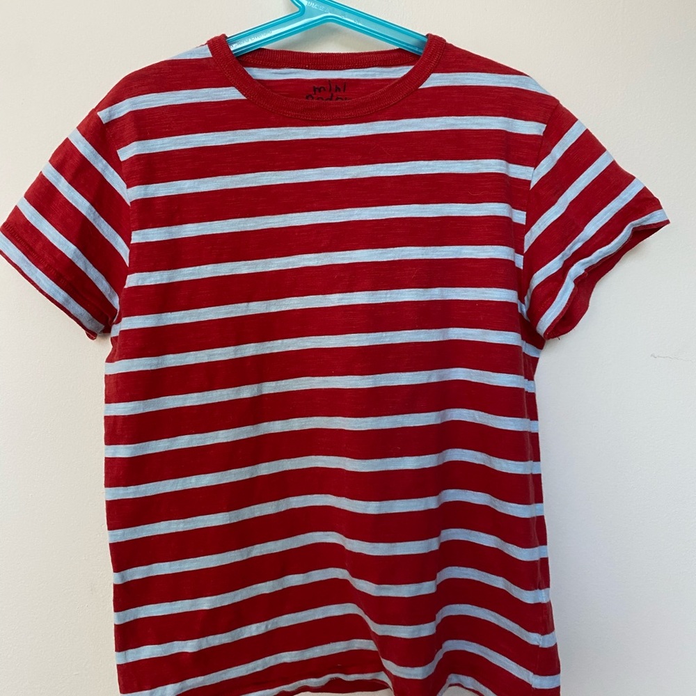 Mini Biden striped tee